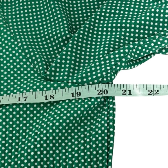 ADRIANNA PAPELL - NWT - SIZE MEDIUM - PRINT KNIT PLEATED TRAPEZE TOP BLOUSE B1 - Picture 9 of 12